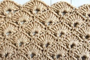 How to Crochet the Fantail Stitch
